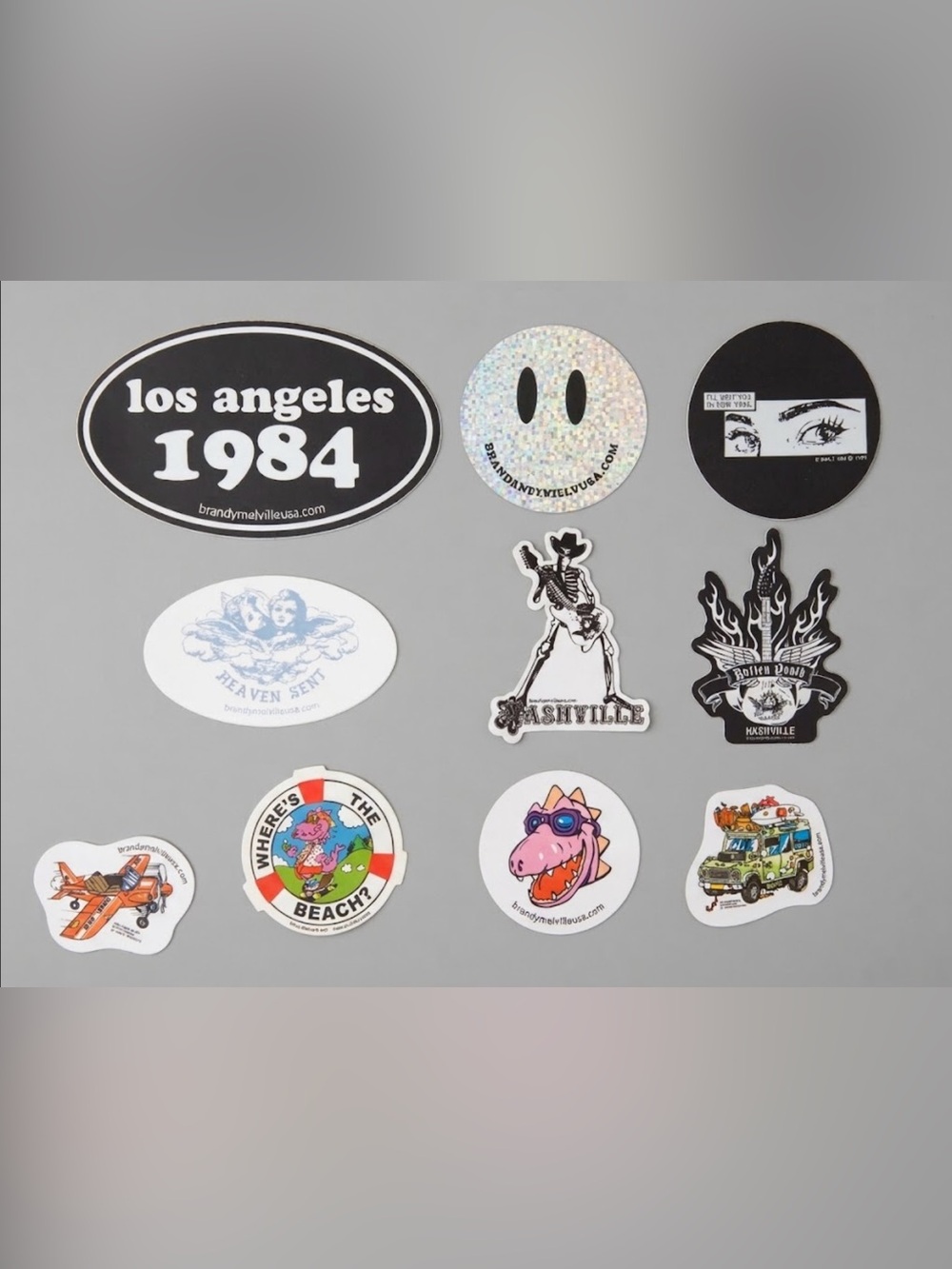 BRANDY MELVILLE STICKERS